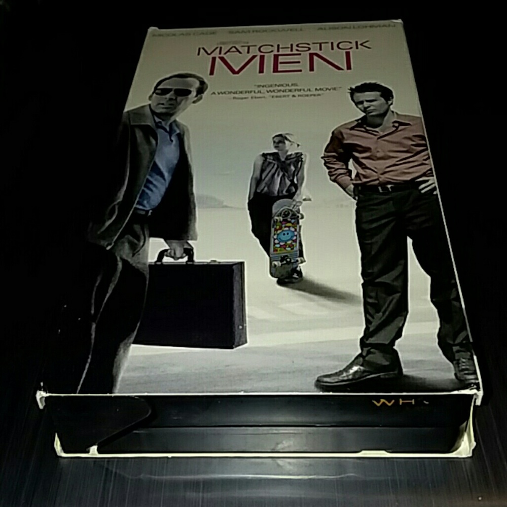 MATCHSTICK MEN MOVIE VHS
